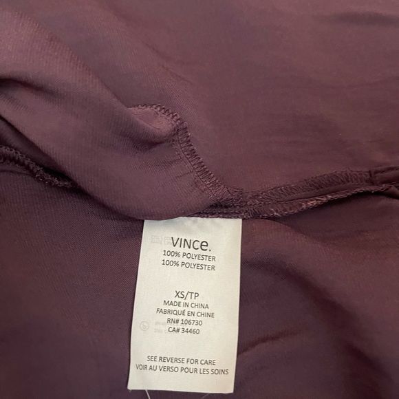 Vince Purple Midi Dress - Picture 8 of 9